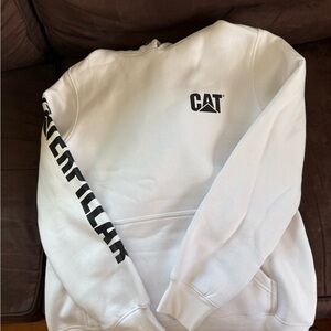 CAT women’s White Hoodie
